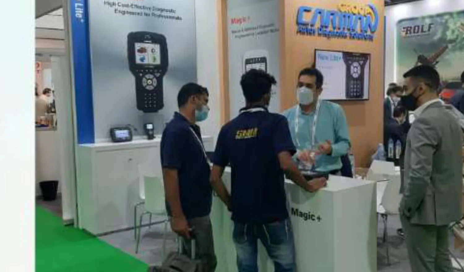 Industry event demonstration